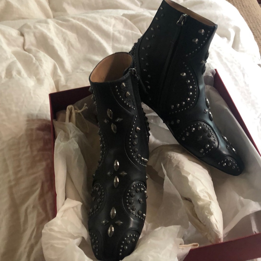 Valentino never worn booties